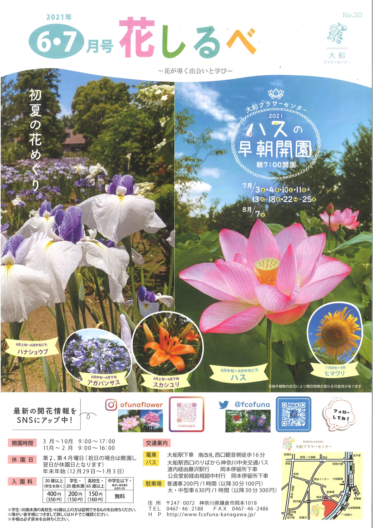 花しるべ 6月7月号 お知らせ 神奈川県立大船フラワーセンター 花しるべ 6月7月号 お知らせ 神奈川県立大船フラワーセンター